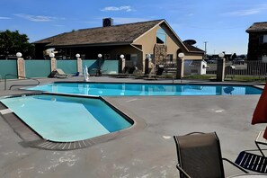 Seasonal outdoor pool