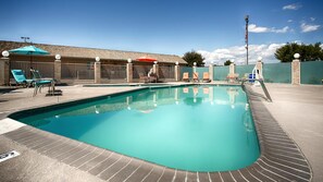Seasonal outdoor pool