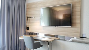 Premium bedding, minibar, in-room safe, desk