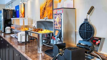 Gratis morgenmadsbuffet