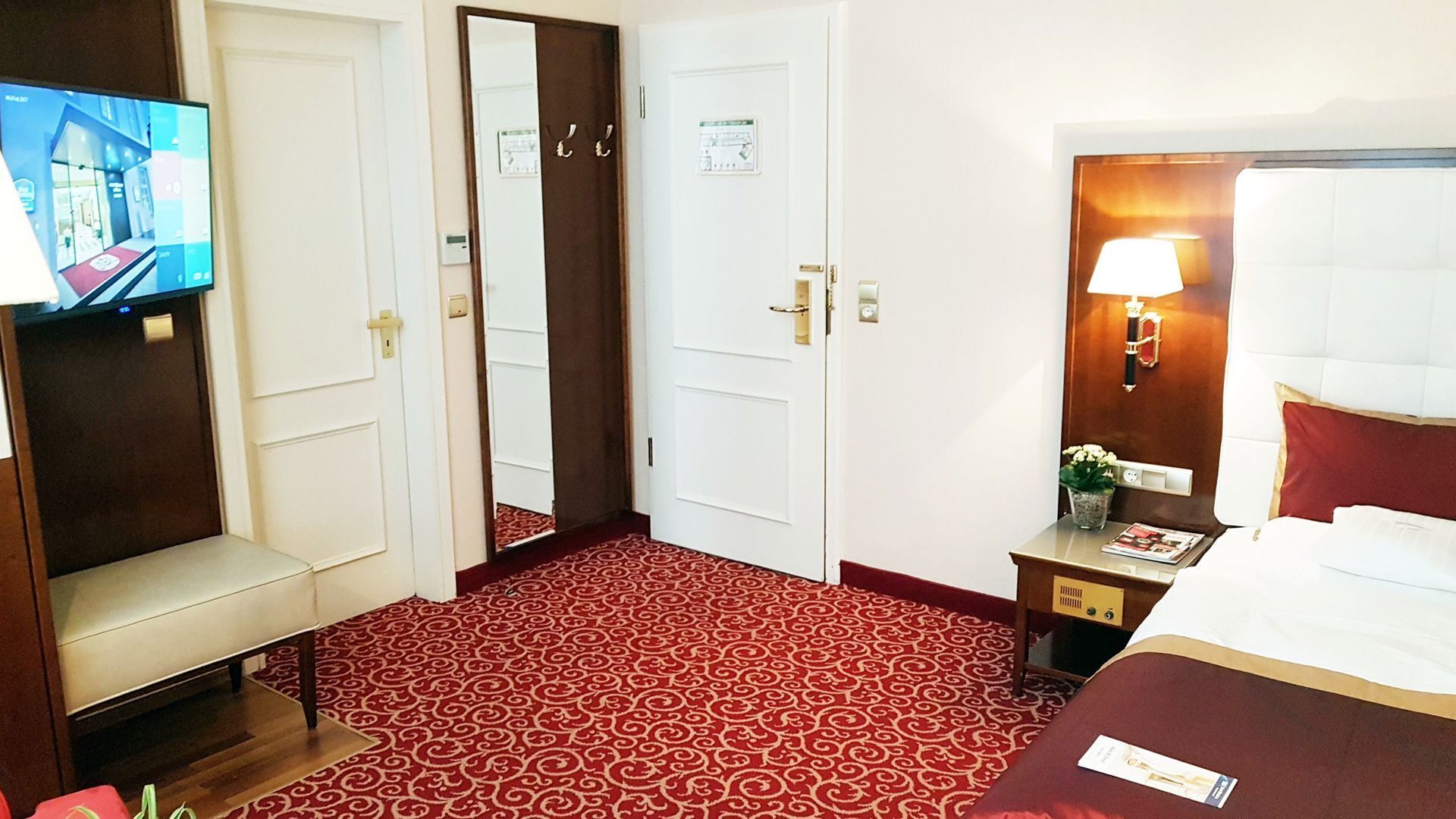 In-room safe, individually decorated, desk, blackout curtains