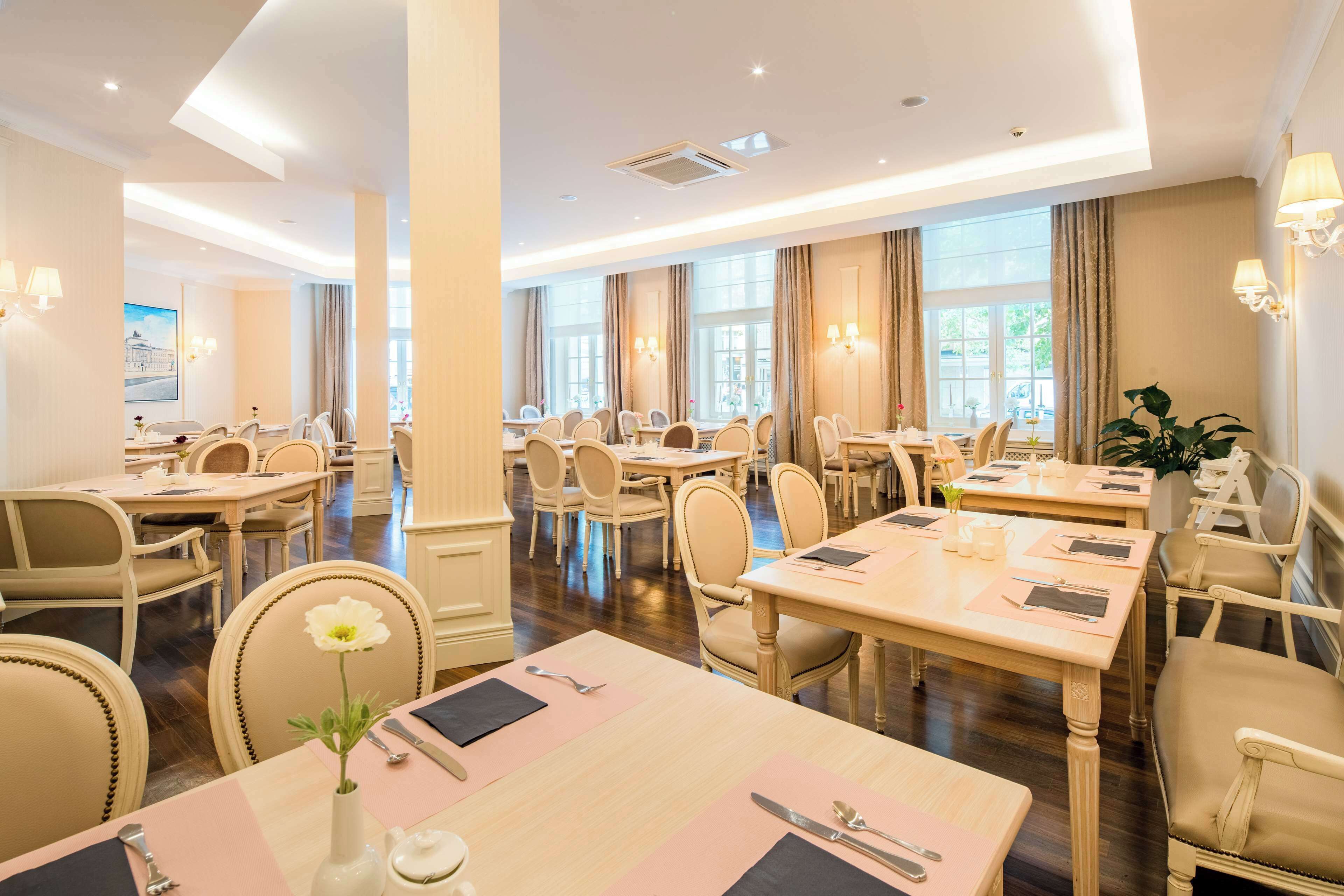 daily buffet breakfast (eur 20 per person)