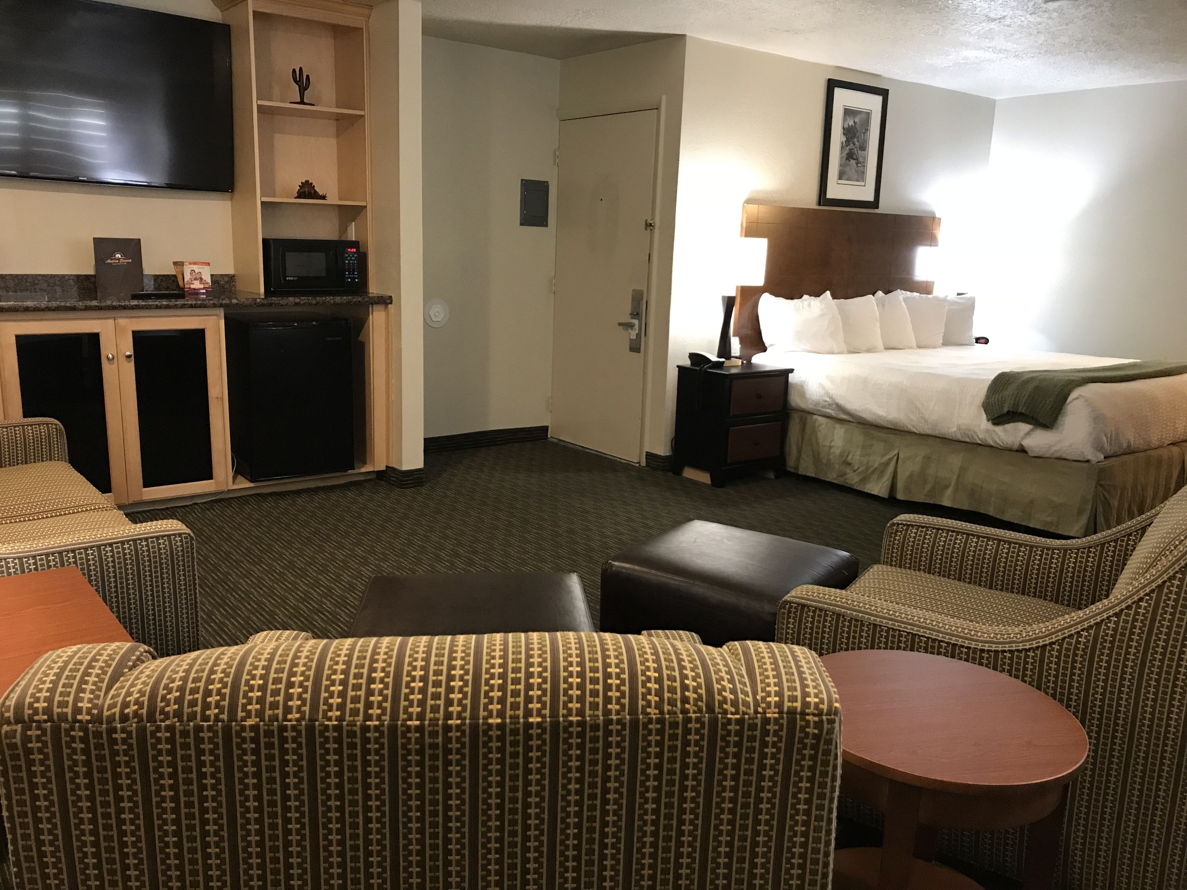 hypo-allergenic bedding, iron/ironing board, travel cot, free wifi