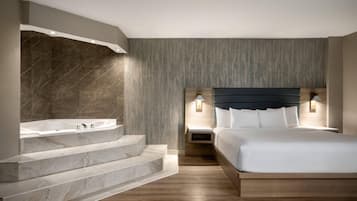 Suite, 1 King Bed, Non Smoking | In-room safe, desk, laptop workspace, blackout curtains