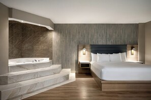 Suite Studio, 1 très grand lit, non-fumeur, bain à remous | Bain à remous privé