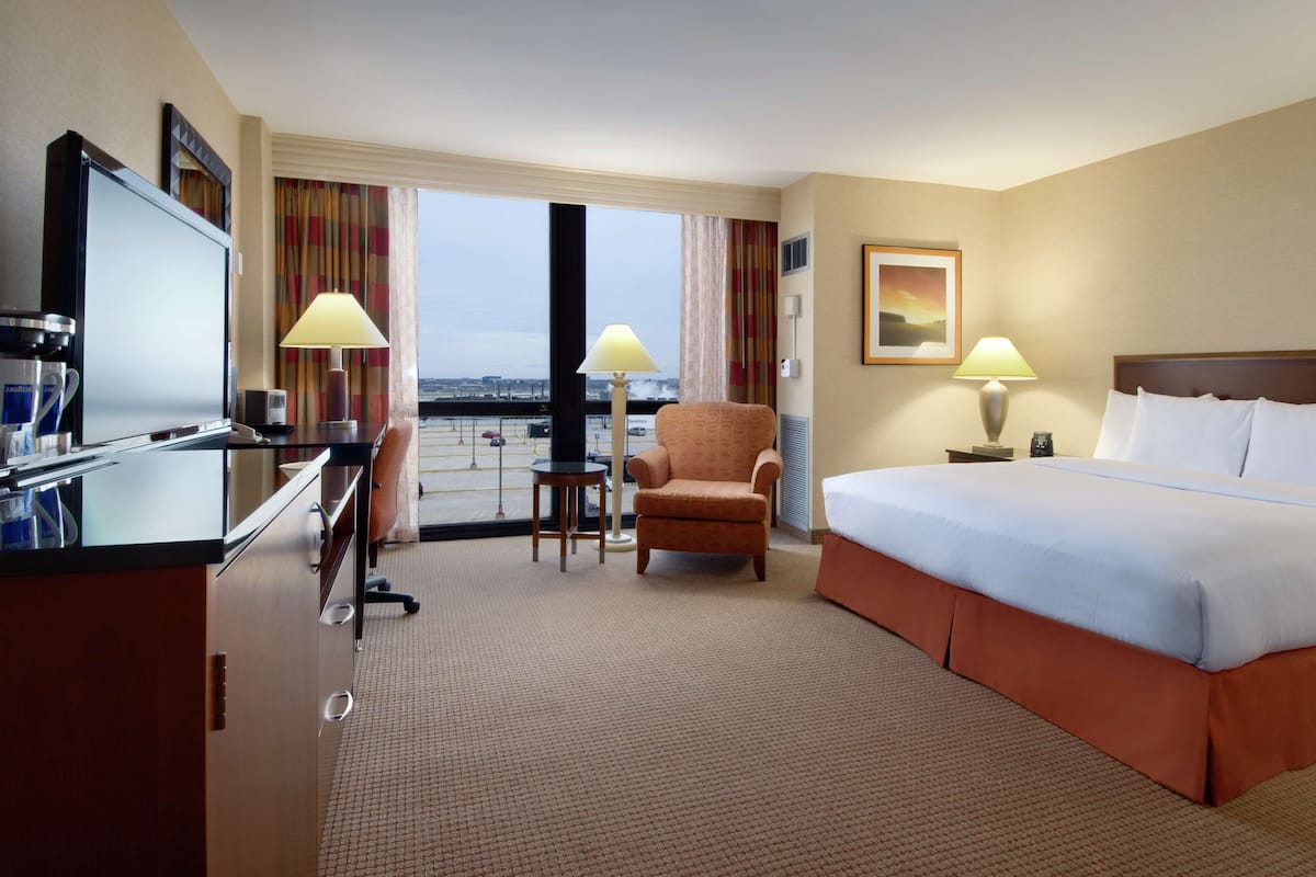 Premium bedding, down duvets, pillow-top beds, in-room safe