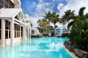 12 outdoor pools, cabanas (surcharge), pool umbrellas