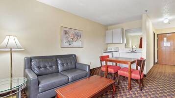 40-inch TV with cable channels