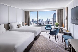 行政雙床房, 2 張標準雙人床 (Pinnacle Tower) | 高級寢具、迷你吧、客房內保險箱、書桌