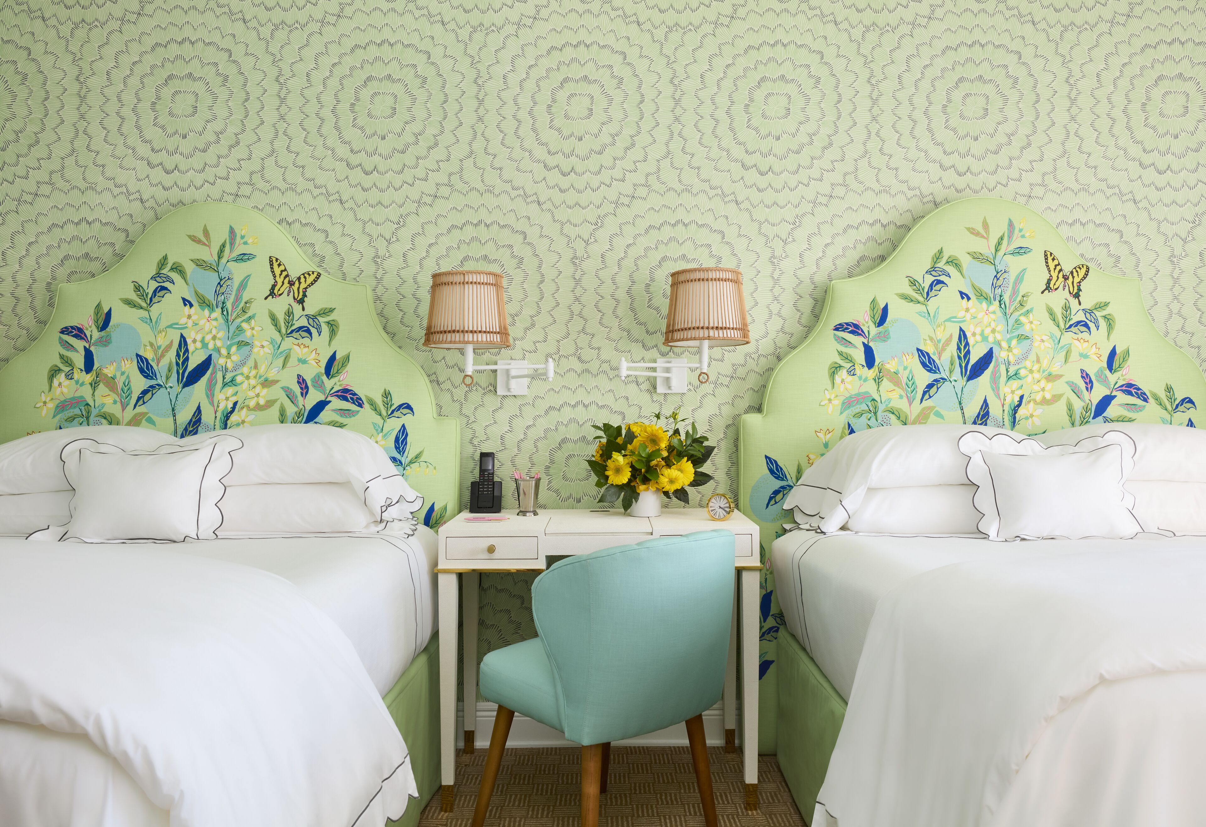 standard room, 2 double beds | egyptian cotton sheets, premium bedding, down duvets, pillow-top beds