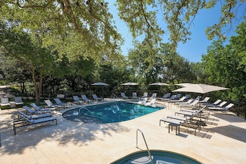 Indoor pool, seasonal outdoor pool at Renaissance Austin Hotel