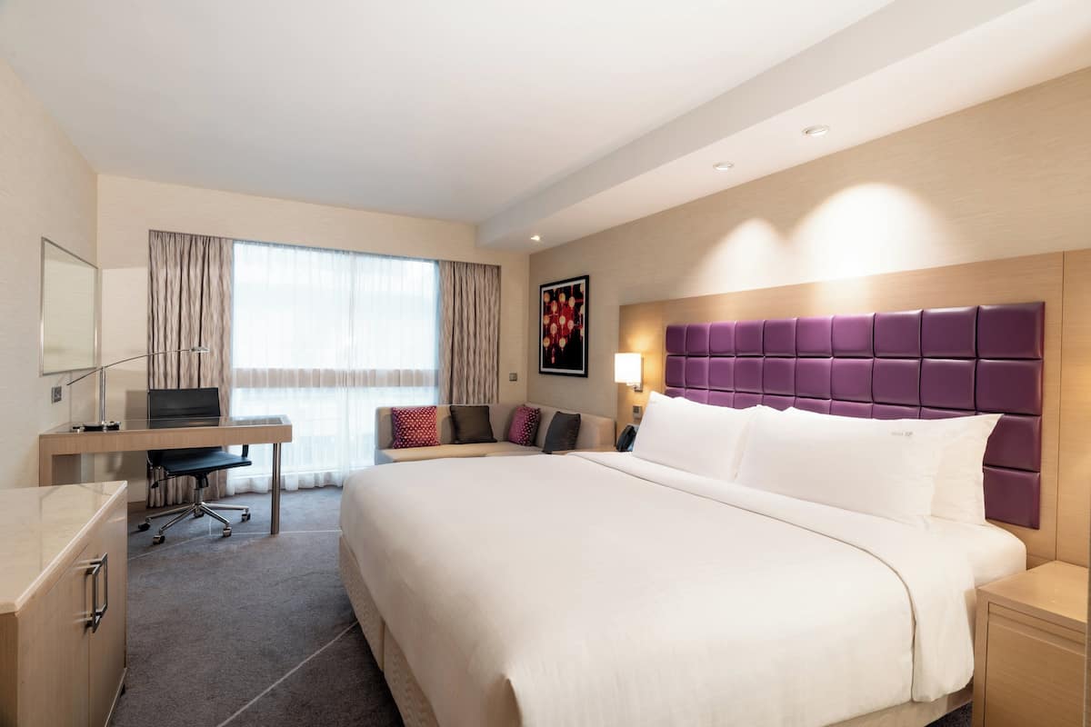 Chambre Prestige, 1 très grand lit, accès au bar-salon (High Floor) | Coffre-fort, rideaux d’obscurcissement, système d’insonorisation