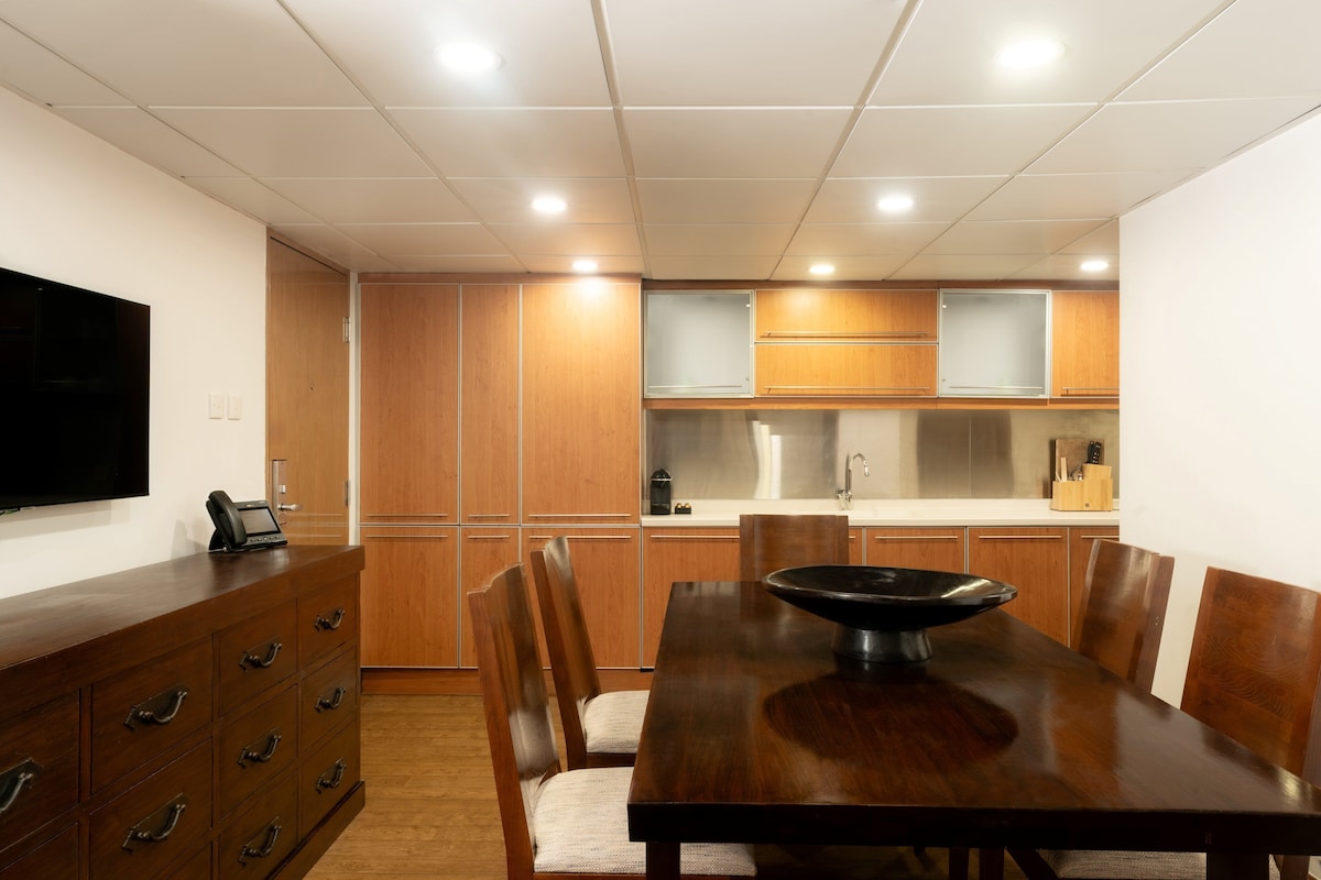 Suite, 3 Bedrooms | In-room safe, blackout drapes, soundproofing, iron/ironing board
