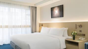 In-room safe, blackout drapes, soundproofing, iron/ironing board