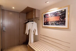 In-room safe, blackout drapes, soundproofing, iron/ironing board