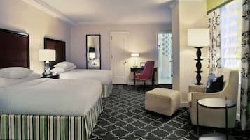 Premium bedding, pillow-top beds, minibar, in-room safe