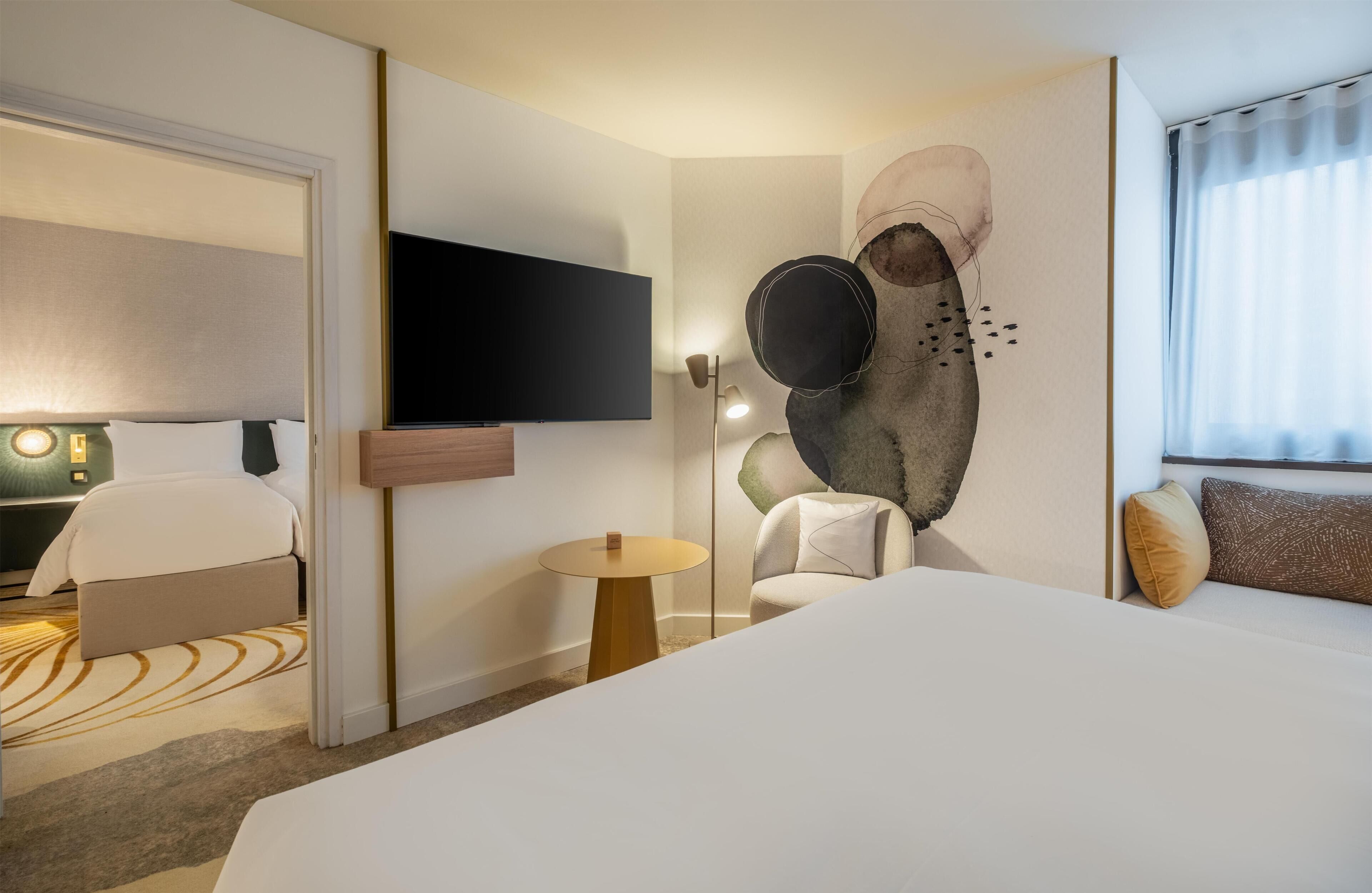 Literie de qualité supérieure, minibar, coffres-forts dans les chambres