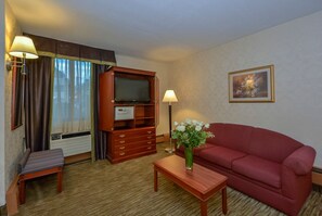 In-room safe, desk, blackout curtains, iron/ironing board