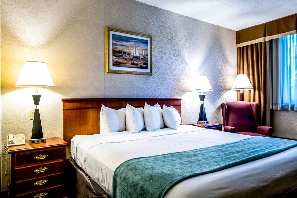 Standard Room, 1 King Bed | In-room safe, desk, blackout curtains, iron/ironing board