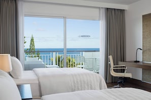 Room, 2 Single Beds, Balcony, Sea View | 1 bedroom, premium bedding, pillow-top beds, minibar
