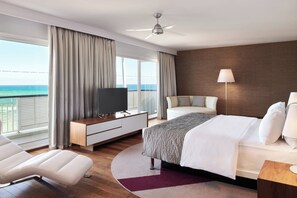 1 soverom, sengetøy av topp kvalitet, senger med overmadrass og minibar