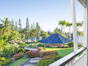 Sviitti, 1 makuuhuone, näköala puutarhaan (Balcony) | Näkymä huoneesta