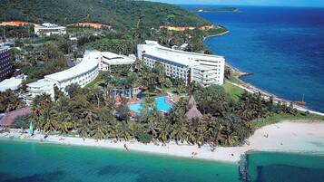 Blick von der Unterkunft