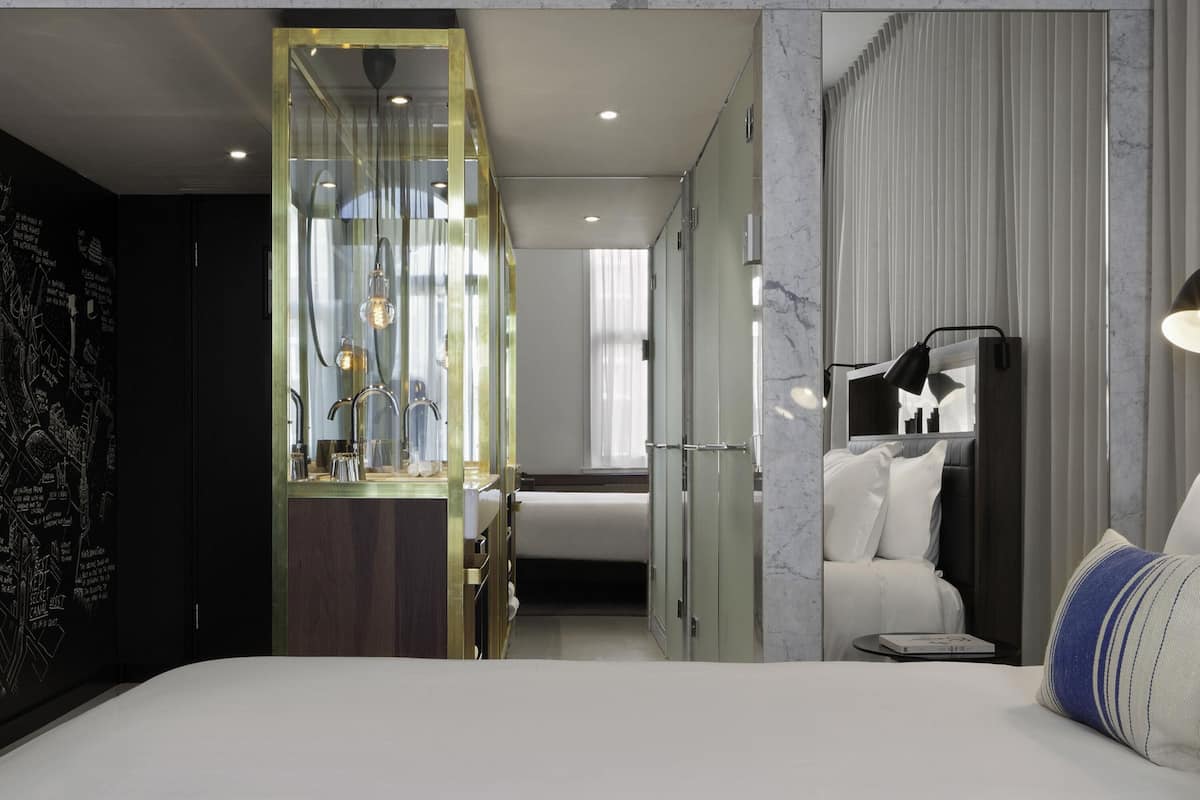 1 chambre, draps italiens Frette, literie de qualité supérieure