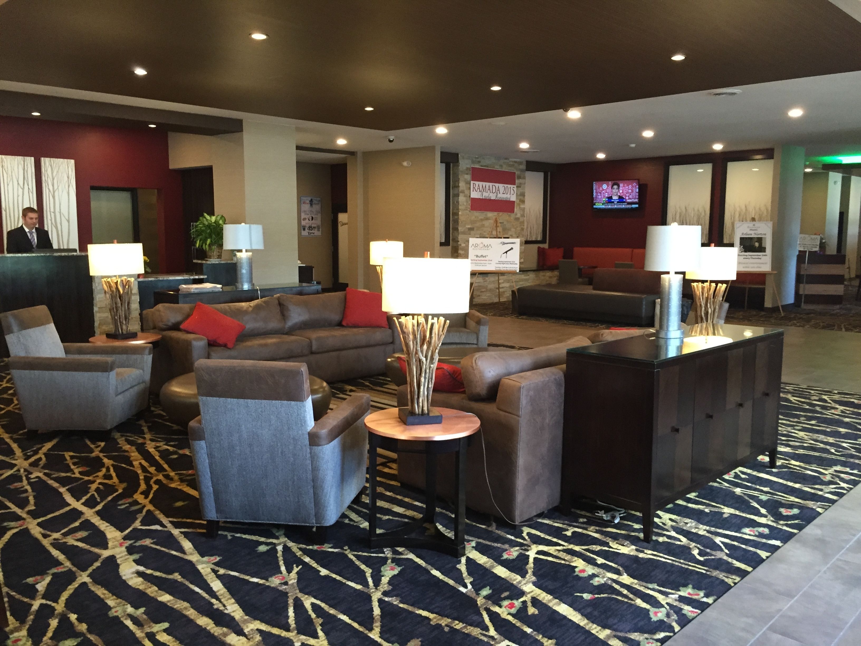 Lobby sitting area