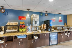 Free daily full breakfast