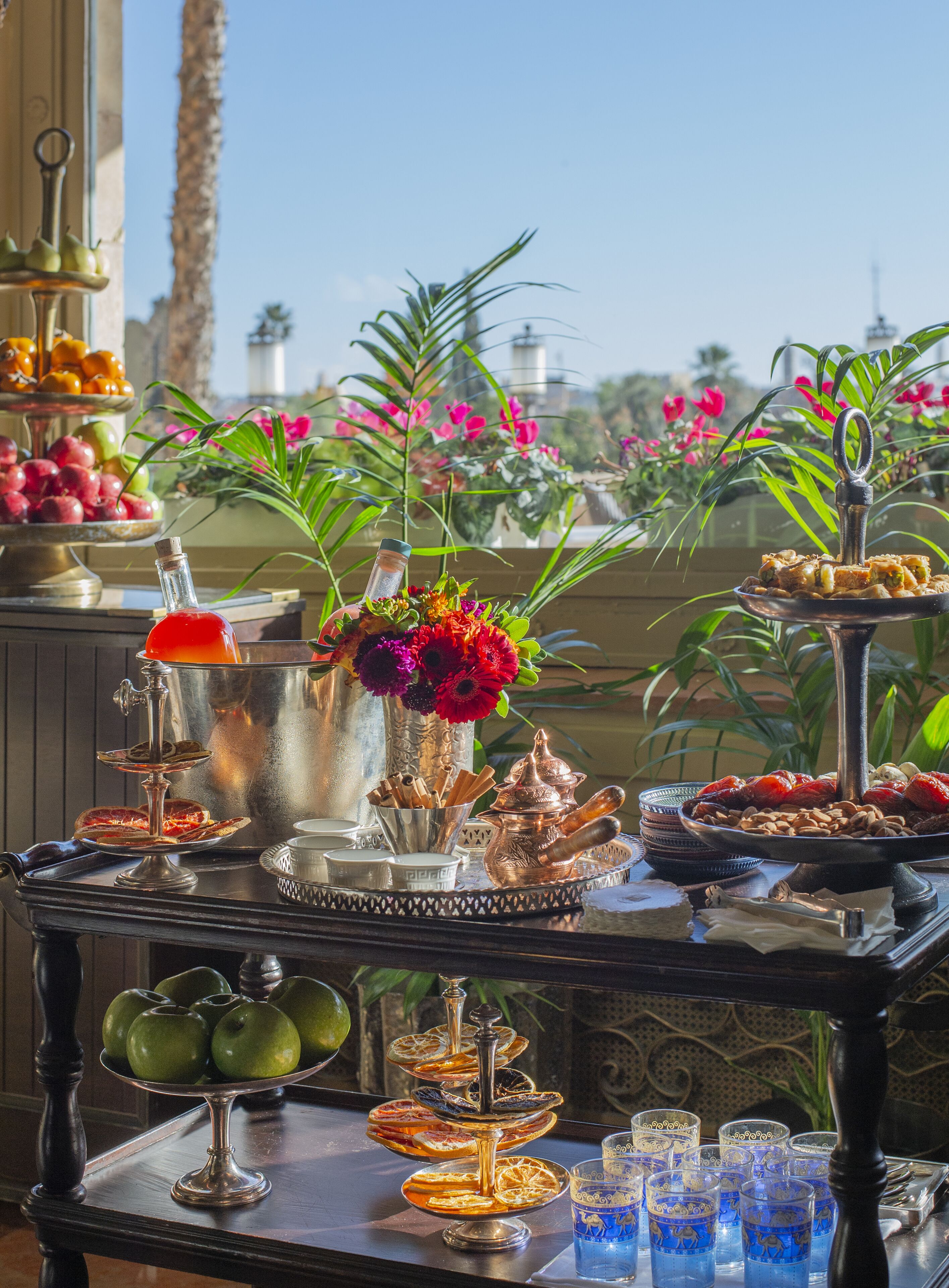 Petit déjeuner buffet (70 ILS par personne)