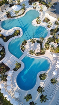 2 outdoor pools, cabanas (surcharge), pool umbrellas at Saddlebrook Resort