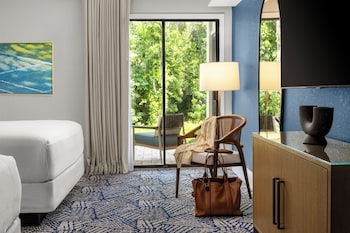 Premium bedding, pillowtop beds, in-room safe, blackout drapes at Saddlebrook Resort