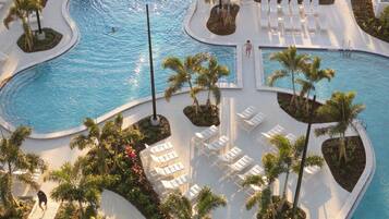 2 outdoor pools, pool cabanas (surcharge), pool umbrellas