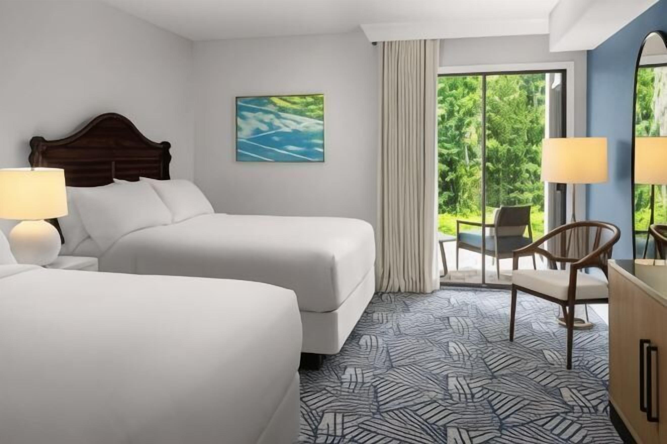 Premium bedding, pillow-top beds, in-room safe, blackout curtains