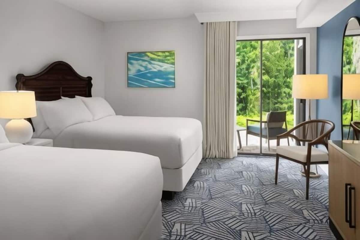 Biancheria da letto di alta qualità, materassi a doppio strato