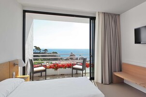 Camera doppia, balcone, vista mare | Balcone