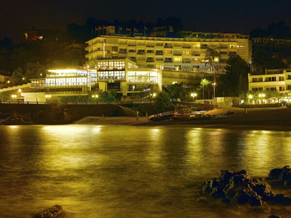 Front of property – evening/night