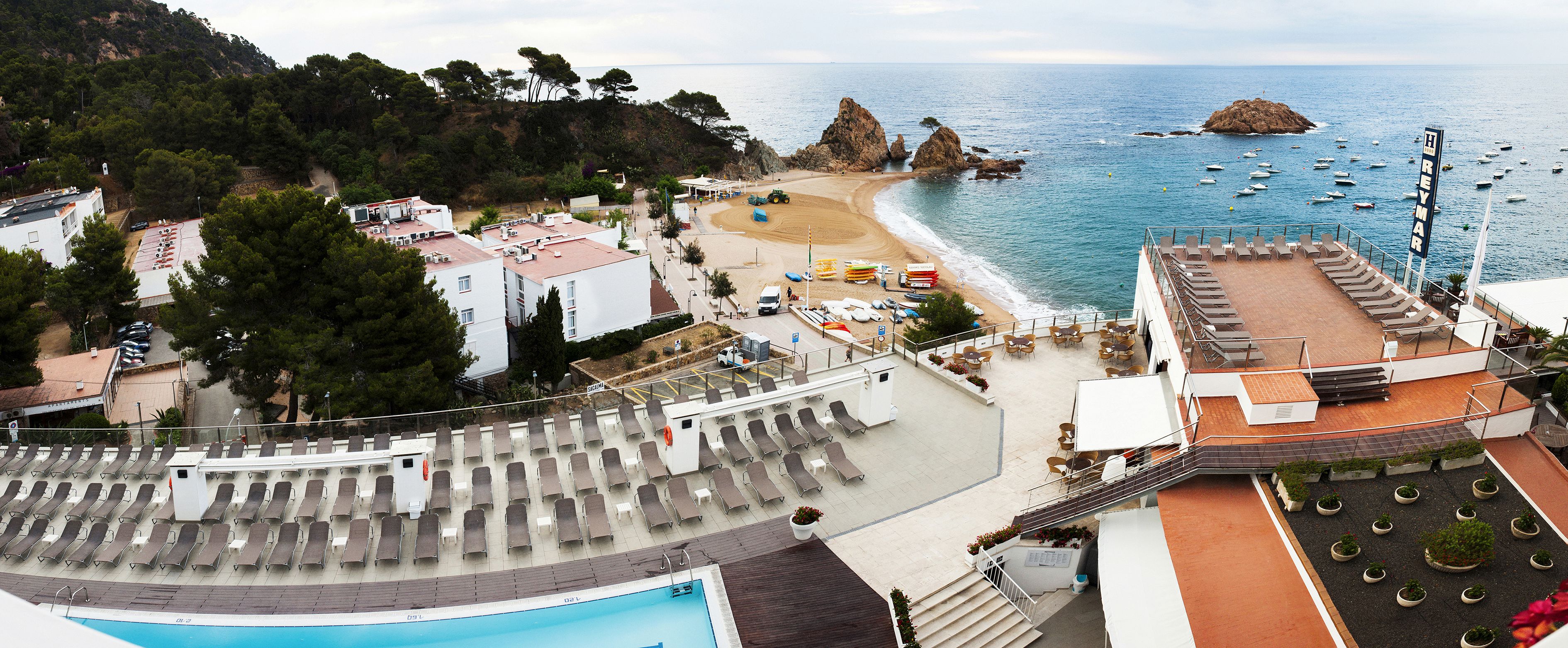 Uitzicht vanuit accommodatie