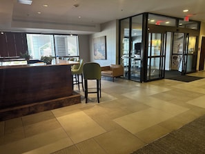 Lobby sitting area