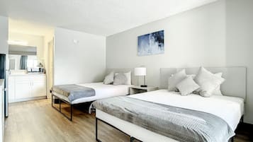 Free WiFi, bed sheets