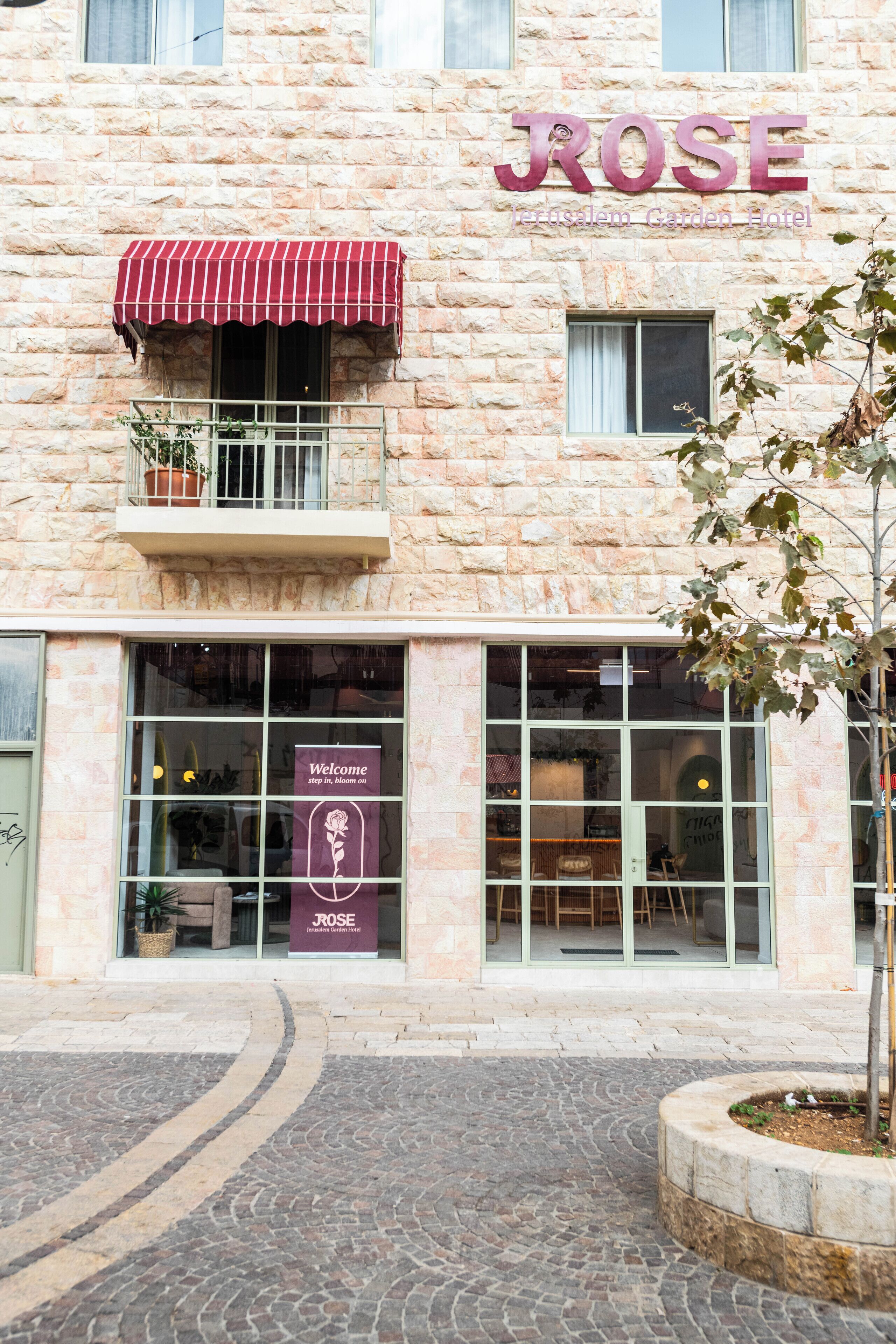 Fassade der Unterkunft