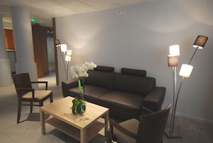 Sala de estar en el lobby