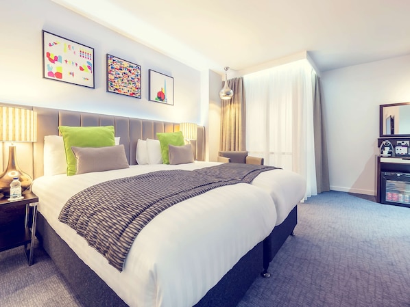 Executive-Zweibettzimmer, 2 Einzelbetten | Zimmersafe, individuell dekoriert, individuell eingerichtet