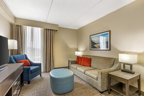 Suite, 1 King Bed, Non Smoking, Refrigerator & Microwave