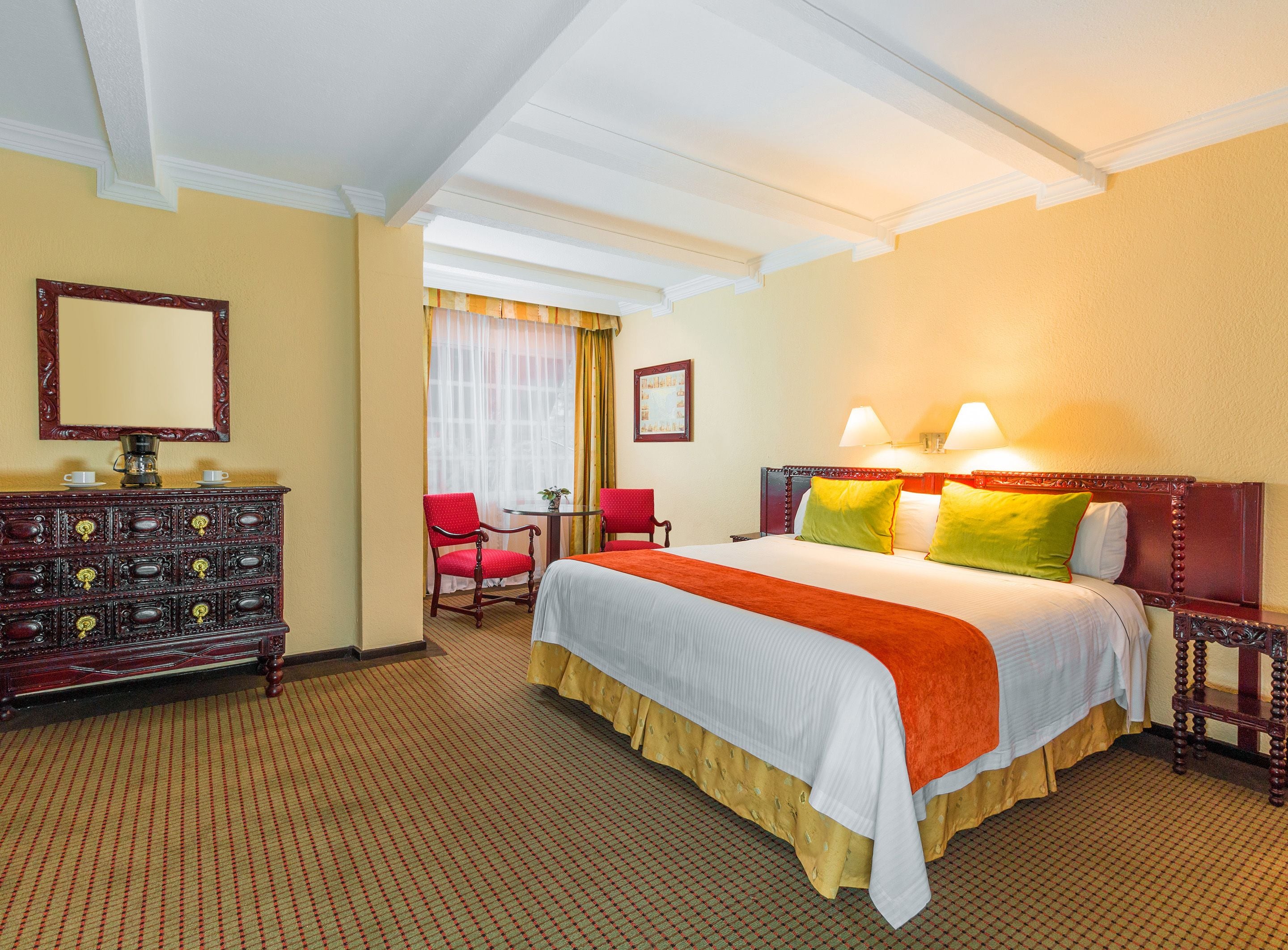 Premium bedding, down duvets, minibar, in-room safe