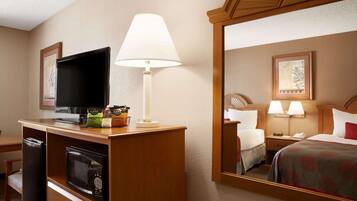 Desk, iron/ironing board, free cribs/infant beds, free WiFi