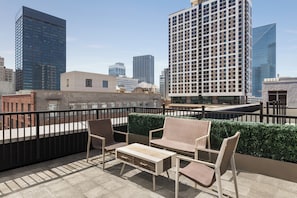 Signature Suite, 1 King Bed, Balcony | Terrace/patio