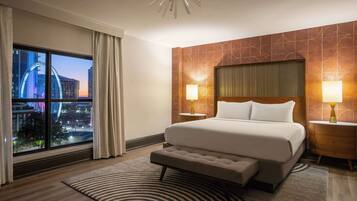 Loftsleilighet, 2 soverom | Sengetøy av topp kvalitet, safe på rommet og skrivebord