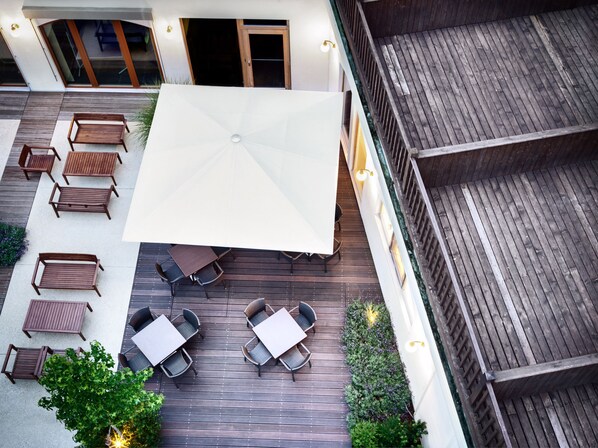 Restauration en plein air